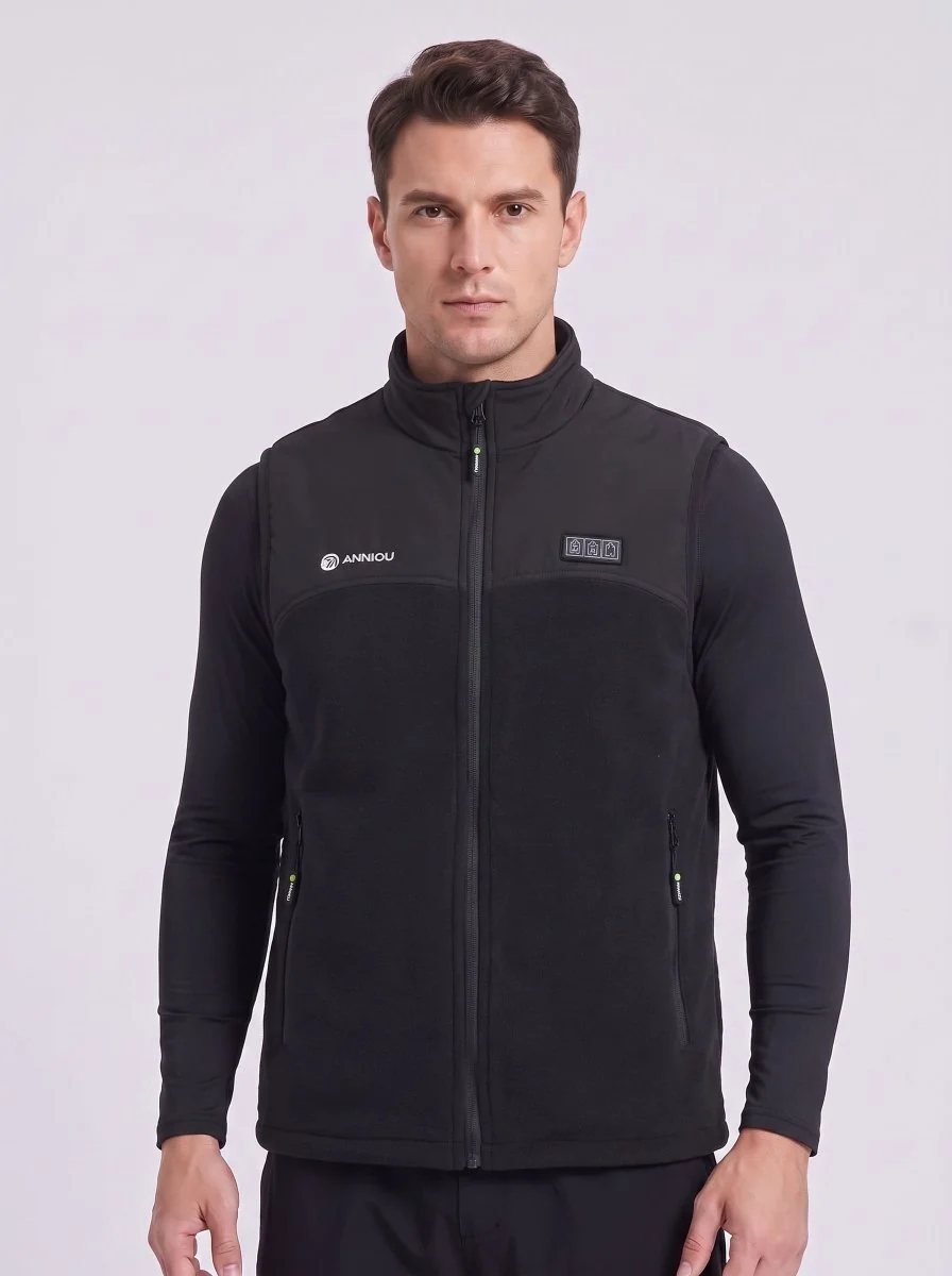 Men's Fleece Heated Vest - Imagen 3