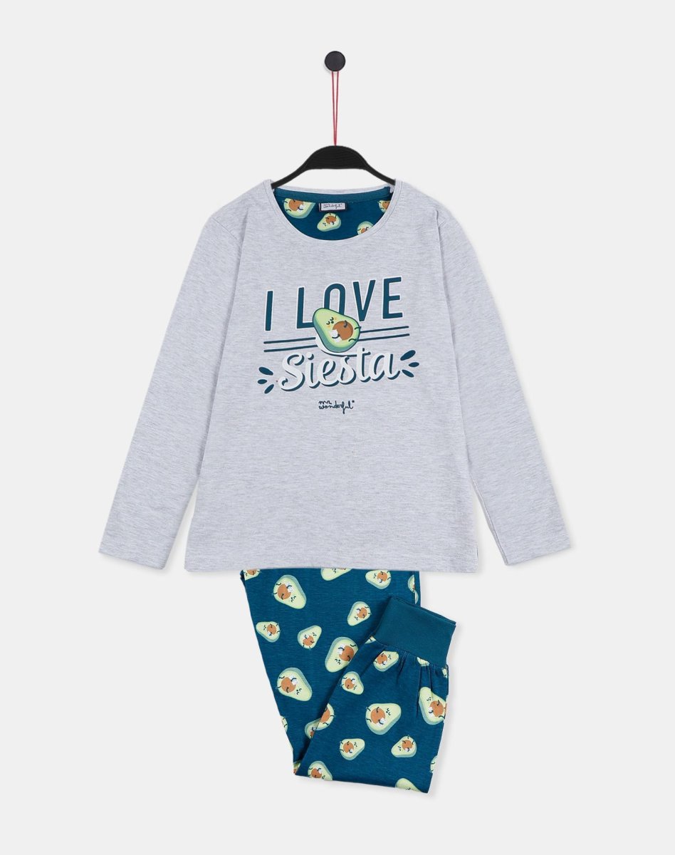 Pijama Infantil Niña Siesta de Mr. Wonderful. 55744 - Imagen 3