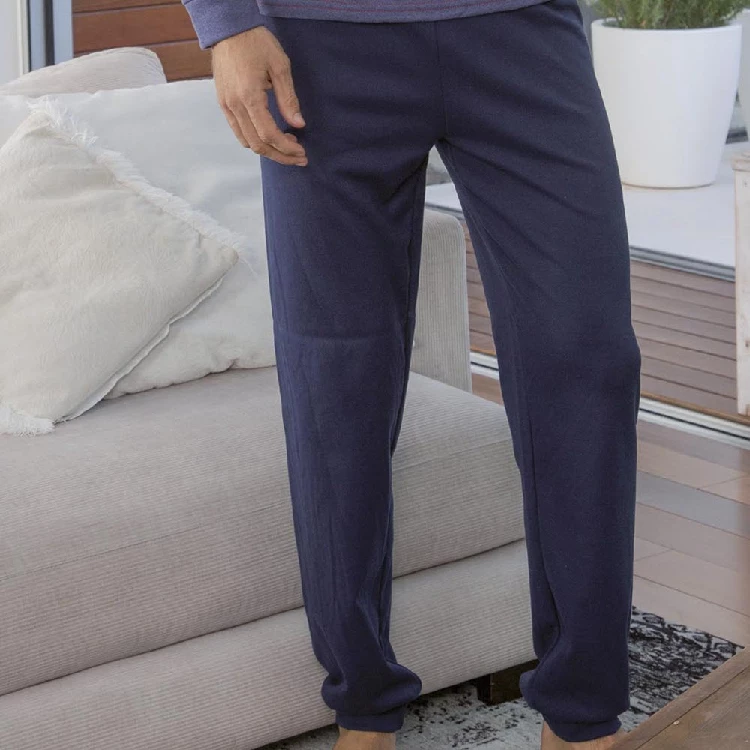 Pijama Largo Hombre Invierno Muslher 245640 Interlock - Imagen 3