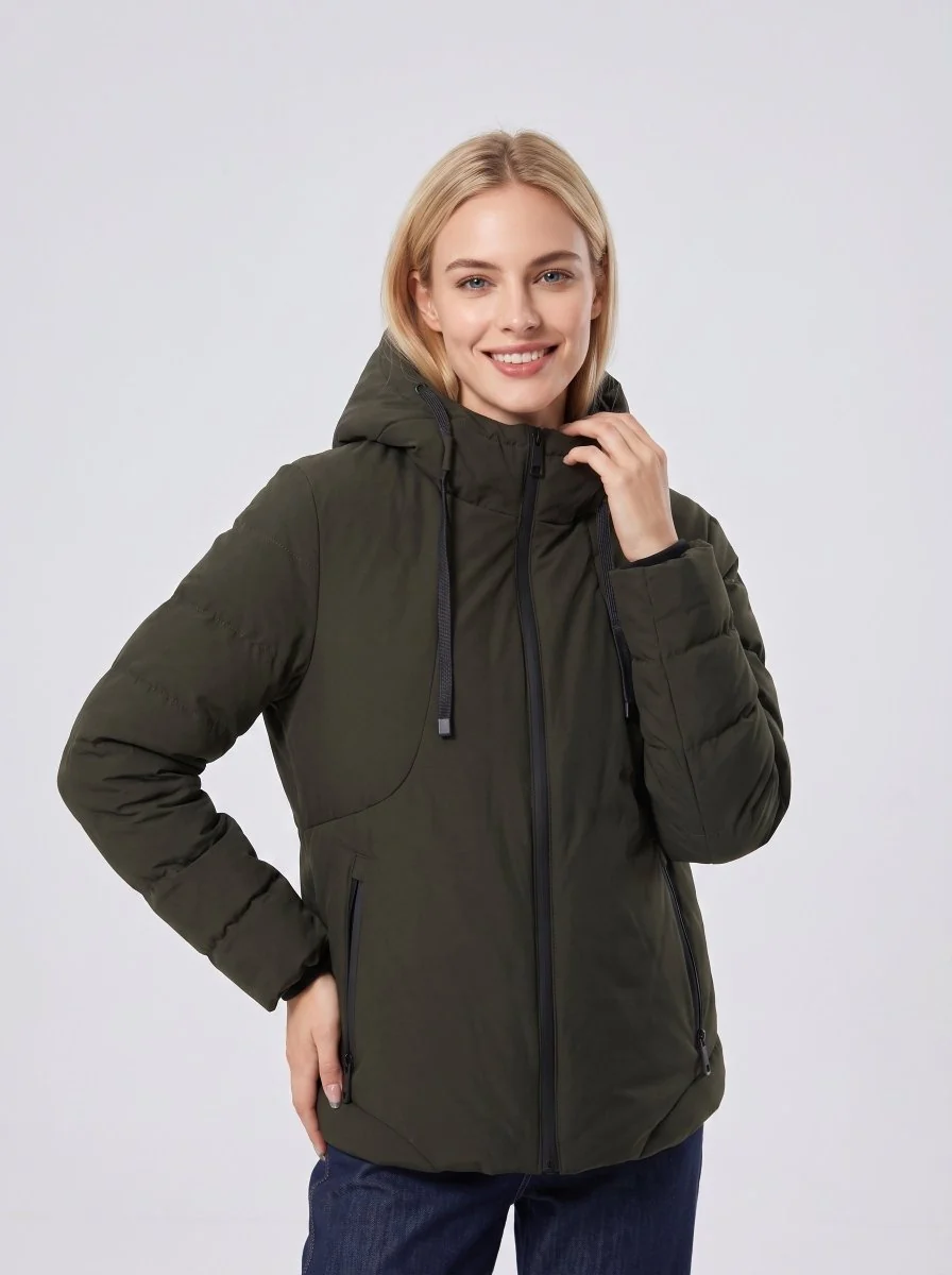 11 Area Heated Hooded Padded Jacket - Imagen 6
