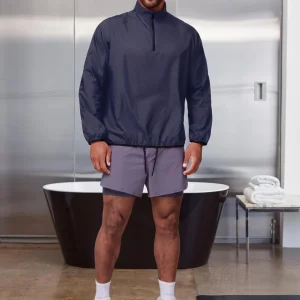 Lightweight Stand Collar Windbreaker