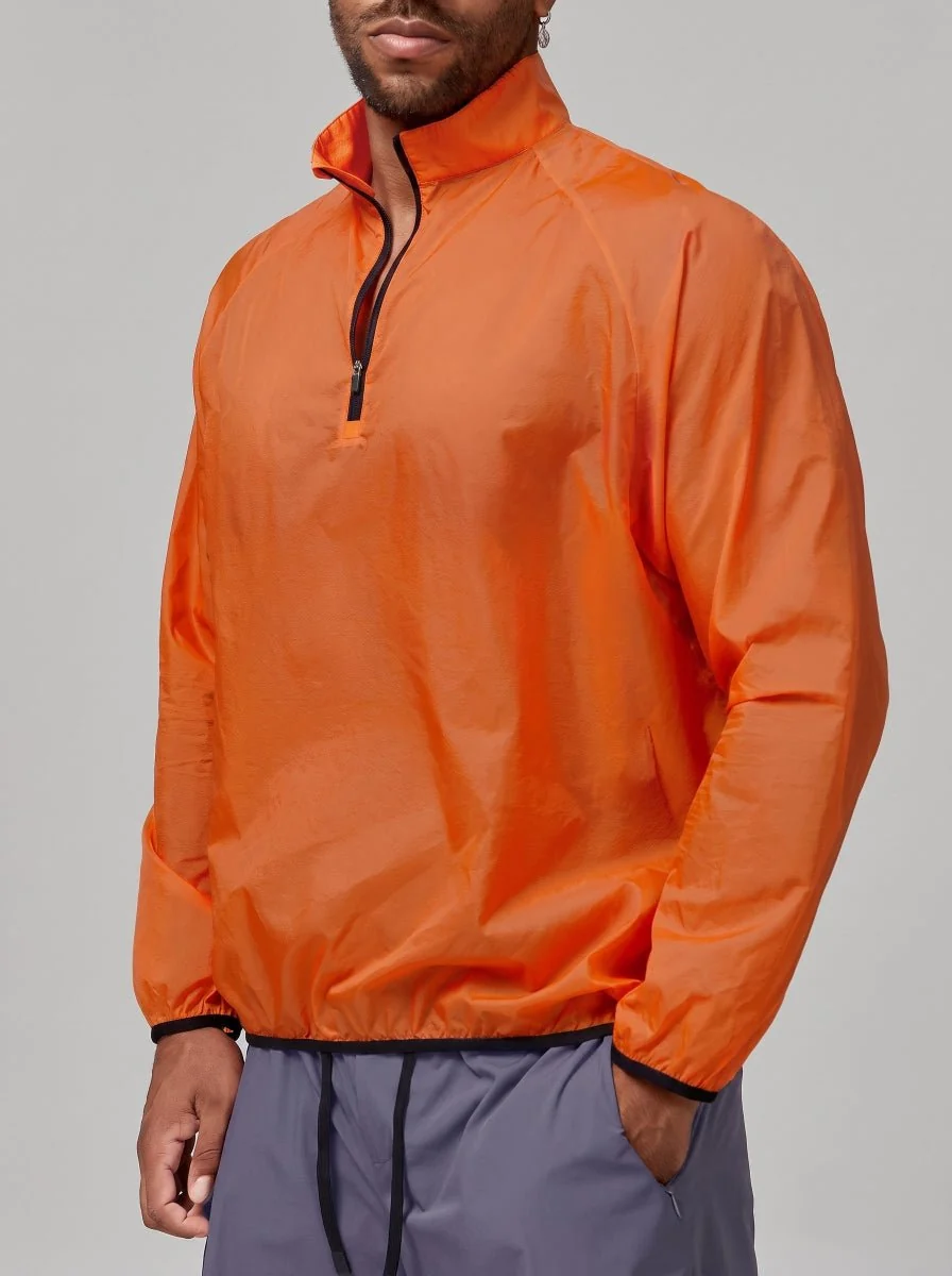 Lightweight Stand Collar Windbreaker - Imagen 7