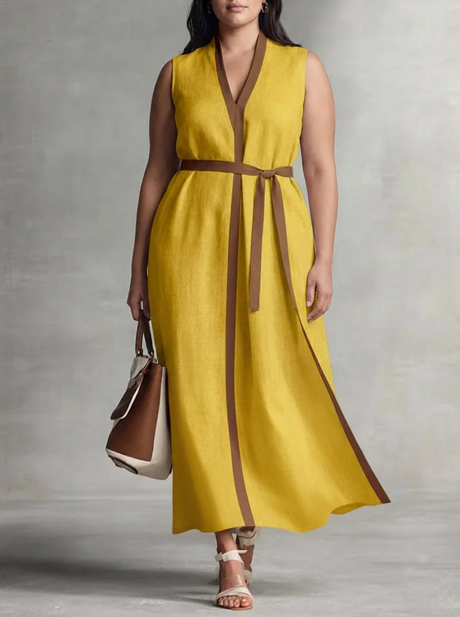 Aria | Vestido Maxi Sin Mangas - Imagen 2