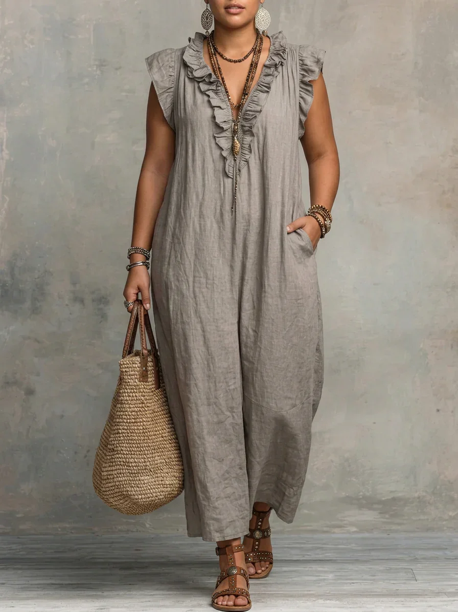 Sienna | Vestido Maxi Bohemio con Volantes - Imagen 6