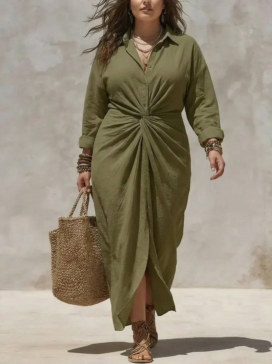 Aria | Vestido Maxi Anudado