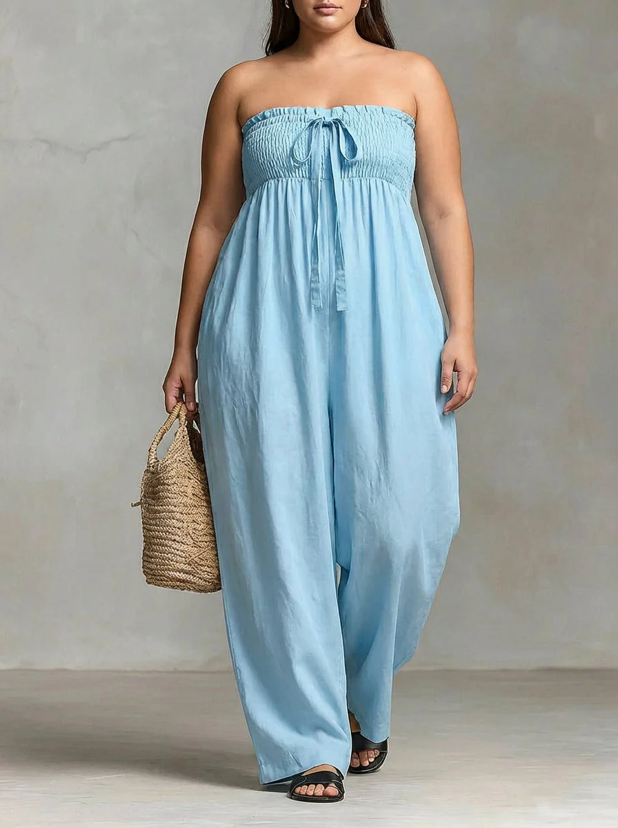 Nova | Vestido Maxi Fluido Sin Tirantes - Imagen 6