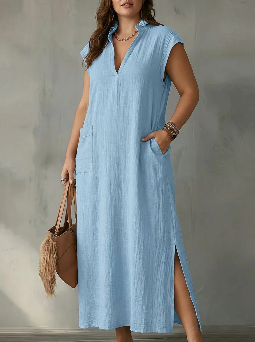 Elara | Vestido Maxi Primaveral con Volantes - Imagen 7