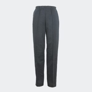 Pantalón mujer de punto roma con goma en la cintura y bolsillos. INVIERNO