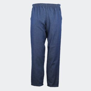 Pantalón hombre con goma cintura de tejano fino