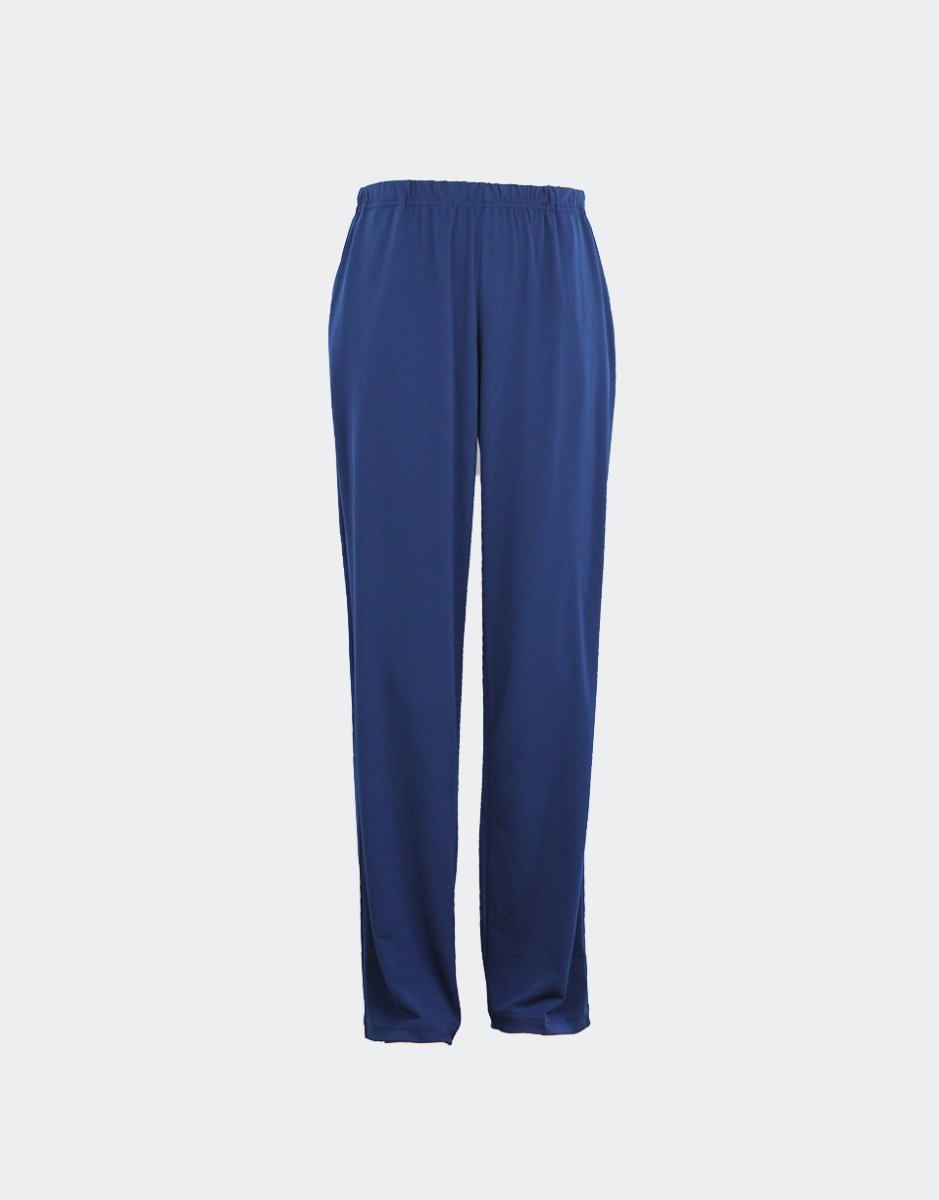 Pantalón mujer punto fino con goma cintura y bolsillos VERANO - Imagen 2