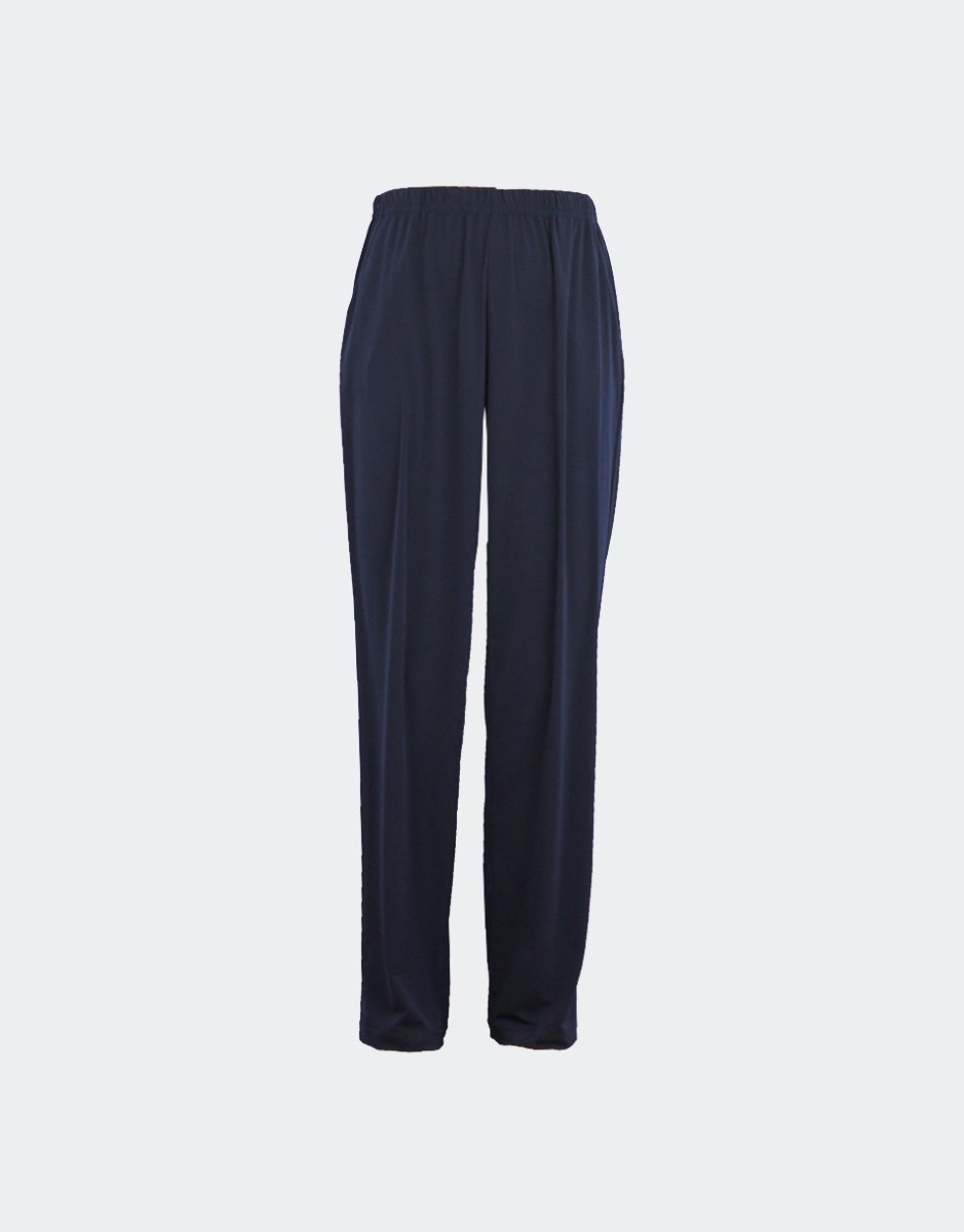Pantalón punto fino mujer con bolsillos y goma en la cintura VERANO