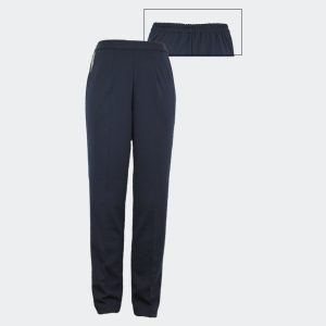 Pantalón punto mujer goma cintura y bolsillos. INVIERNO