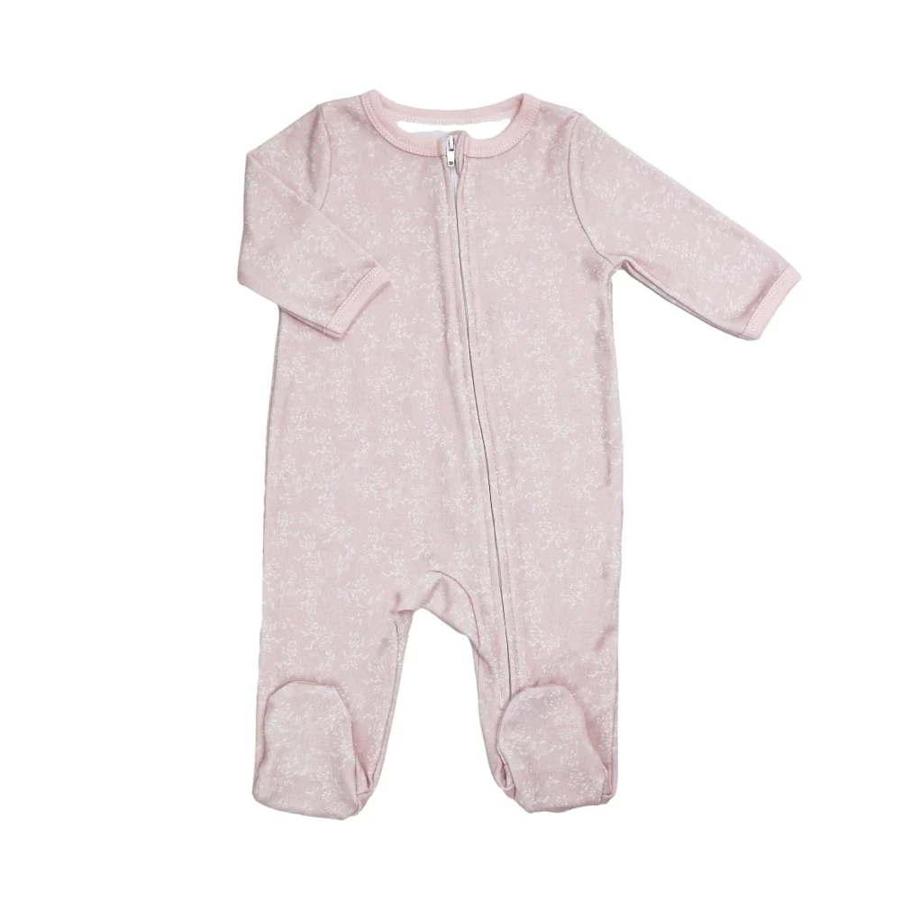 PIJAMA ALGODÓN CON CREMALLERA ROSA - Imagen 4
