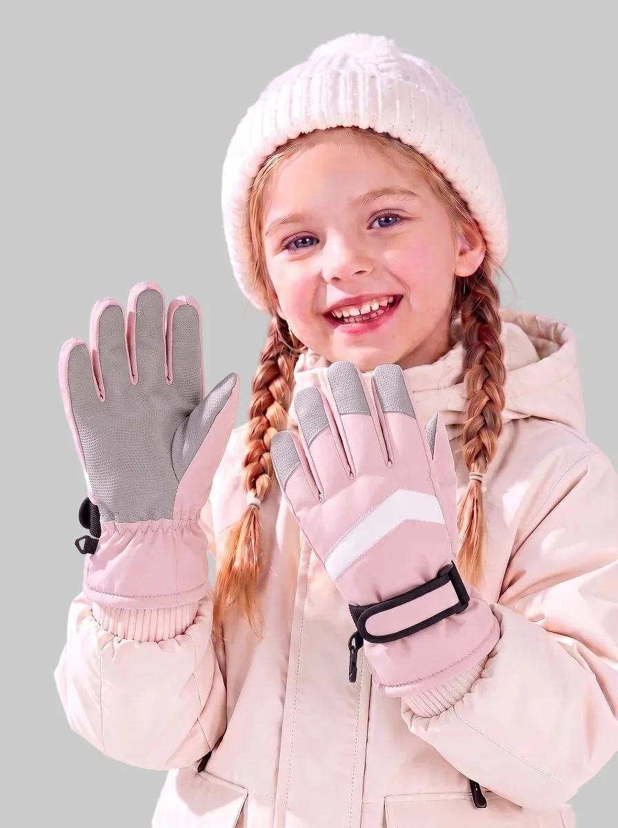 Children Thermal Insulated Ski Gloves - Imagen 7