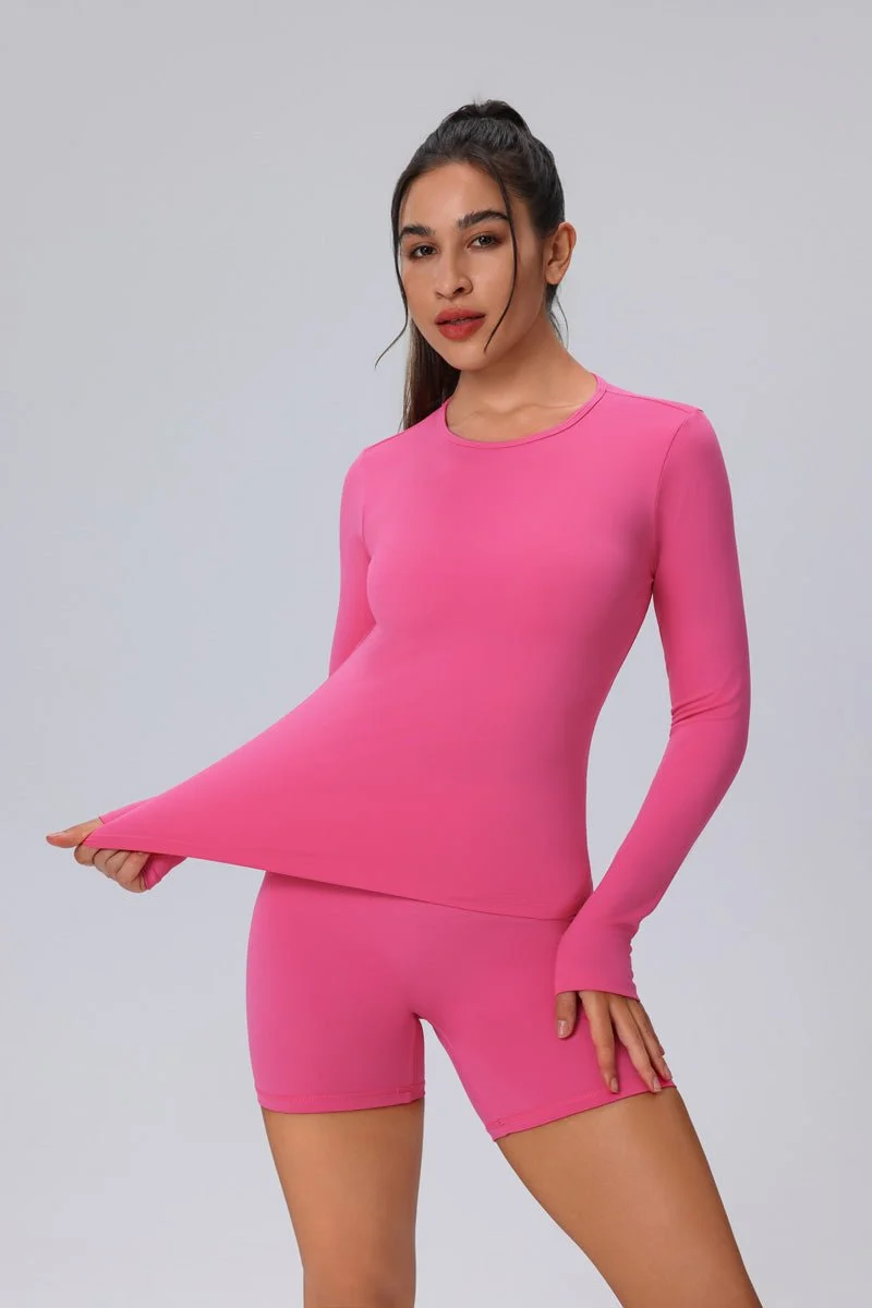 Long Sleeve Yoga Top - Imagen 5