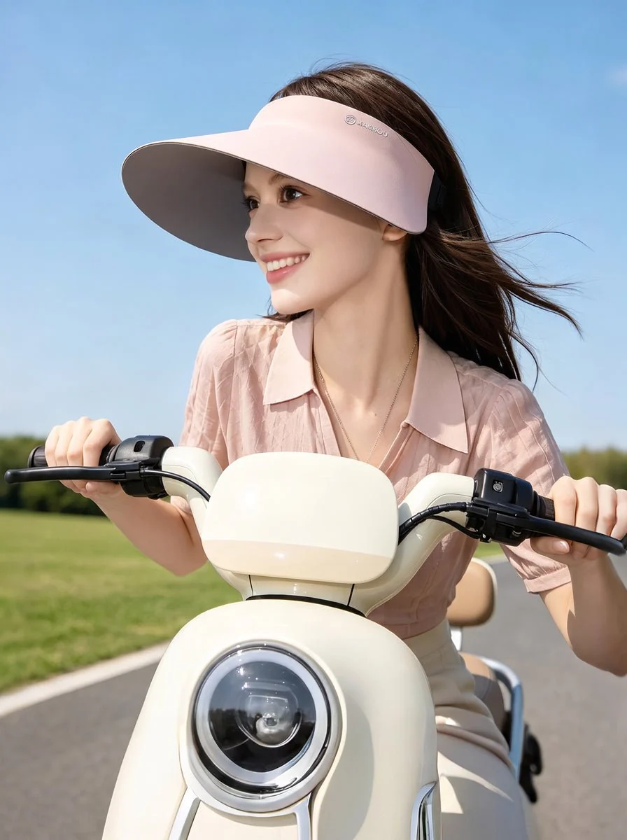 Wide Brim Foldable Visor Hat UPF50+ - Imagen 6