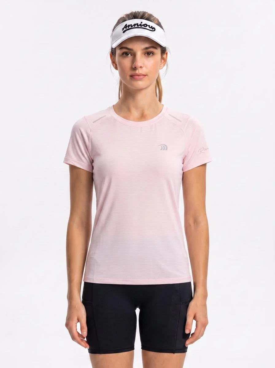Women Short Sleeve Running Sports T‑Shirt - Imagen 4