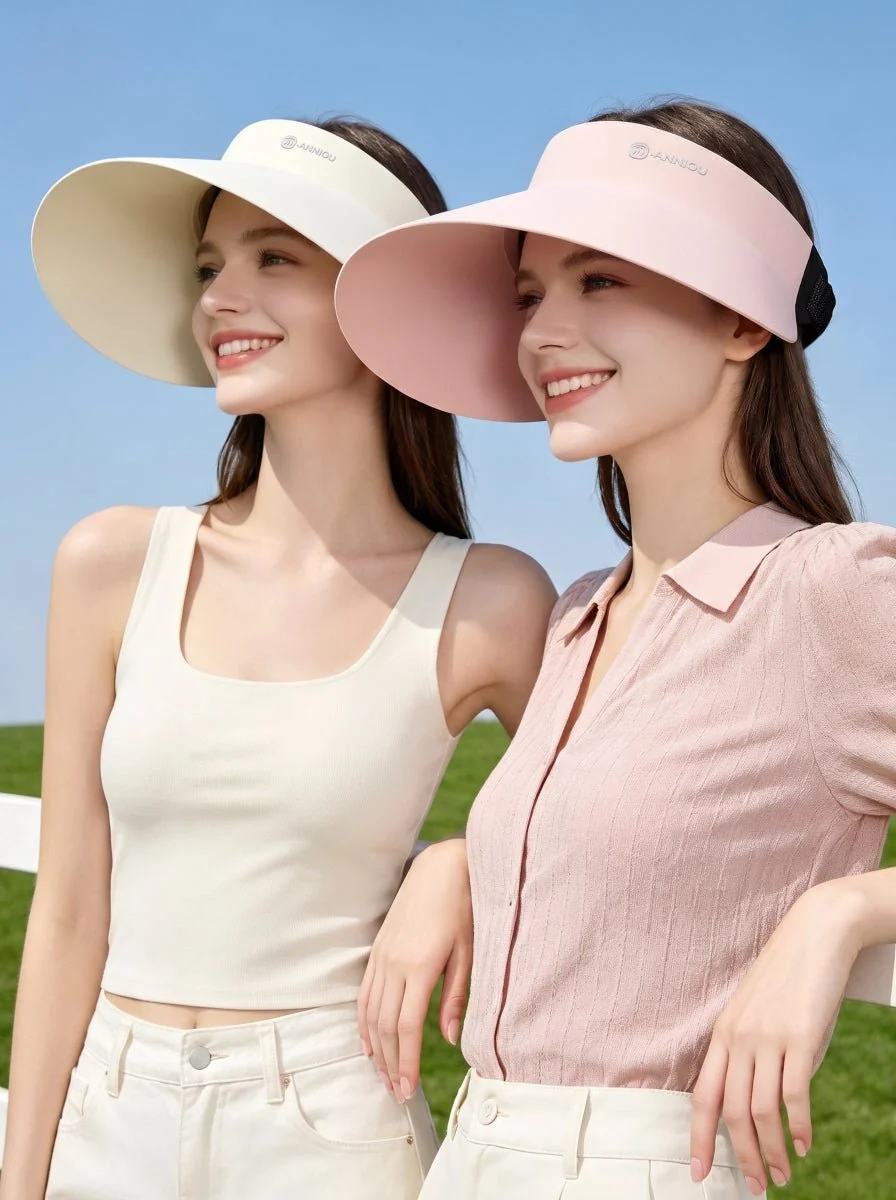 Wide Brim Foldable Visor Hat UPF50+ - Imagen 7