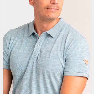 Polo hombre punto manga corta PRIVATA viogoré con dibujitos ‘cactus fino’