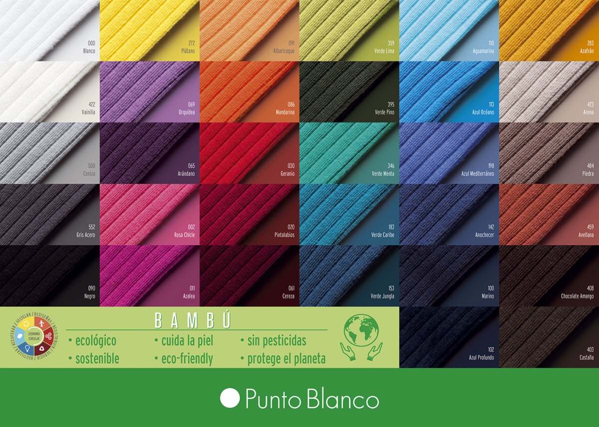 Calcetines de Bambú de Canalé – Puño no Aprieta. Punto Blanco - Imagen 3