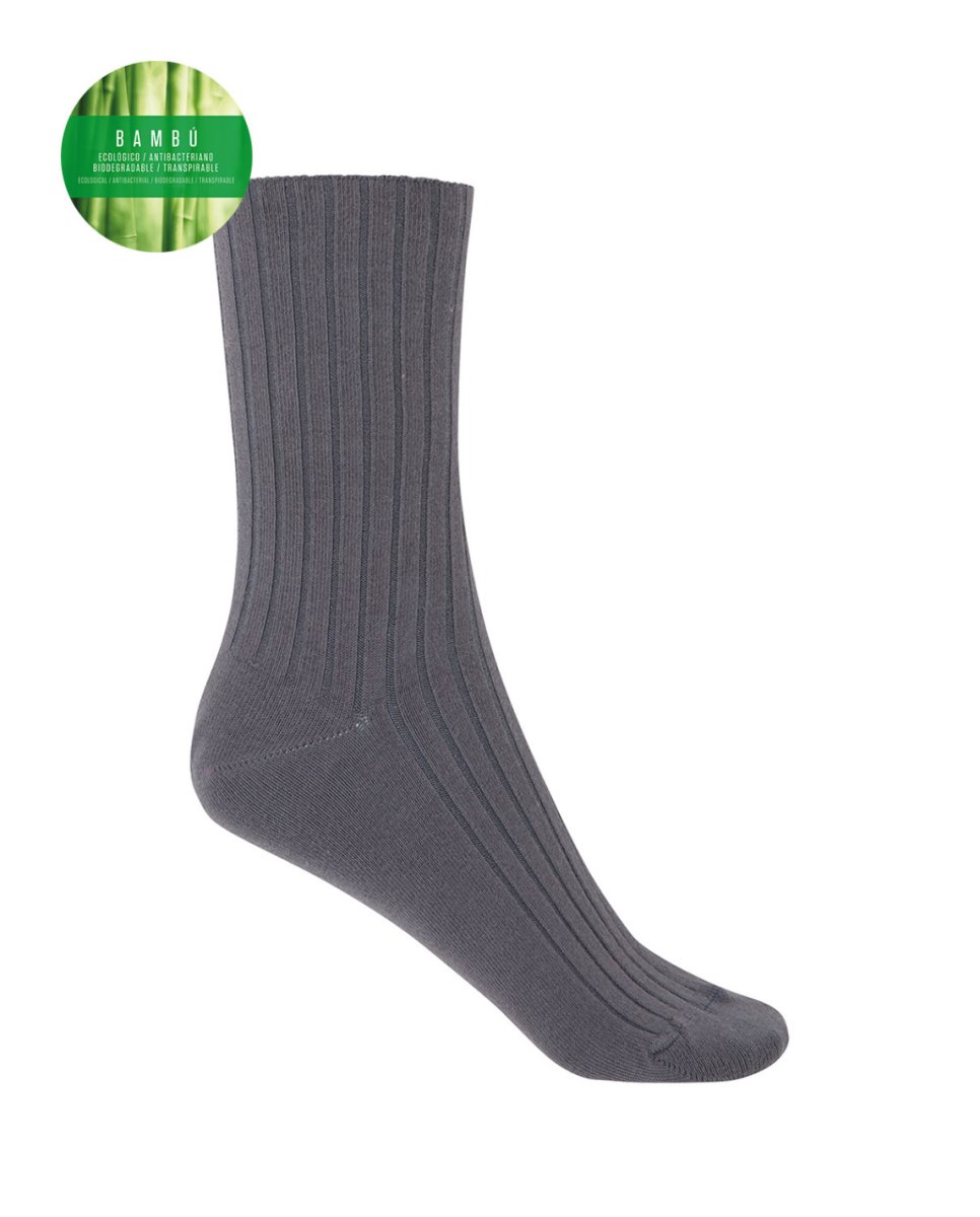 Calcetines de Bambú de Canalé – Puño no Aprieta. Punto Blanco - Imagen 4