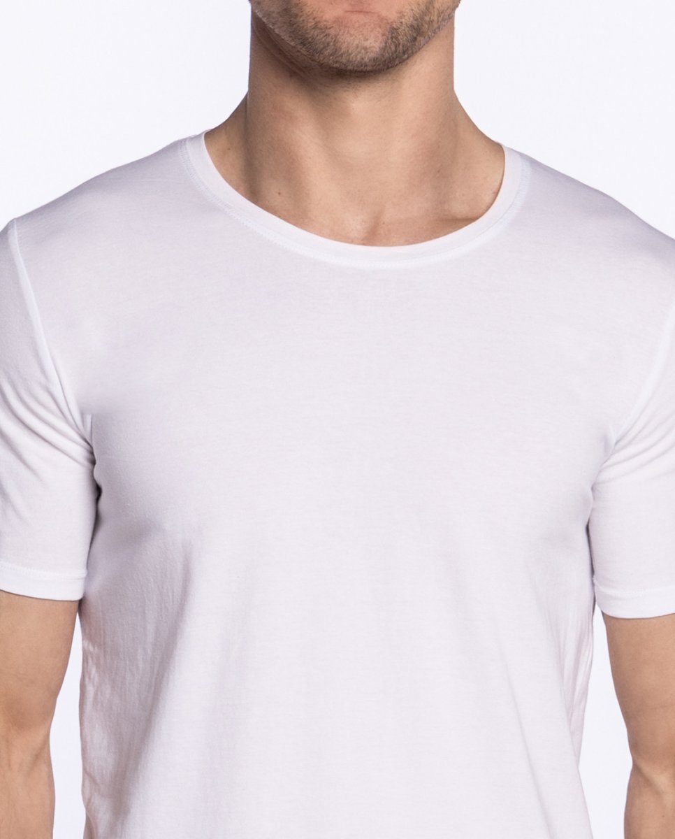 Camiseta Cuello Redondo de Algodón Orgánico, Ecologix, Punto Blanco. 33532-20 - Imagen 8