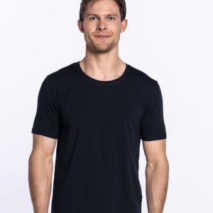 Camiseta Cuello Redondo de Algodón Orgánico, Ecologix, Punto Blanco. 33532-20