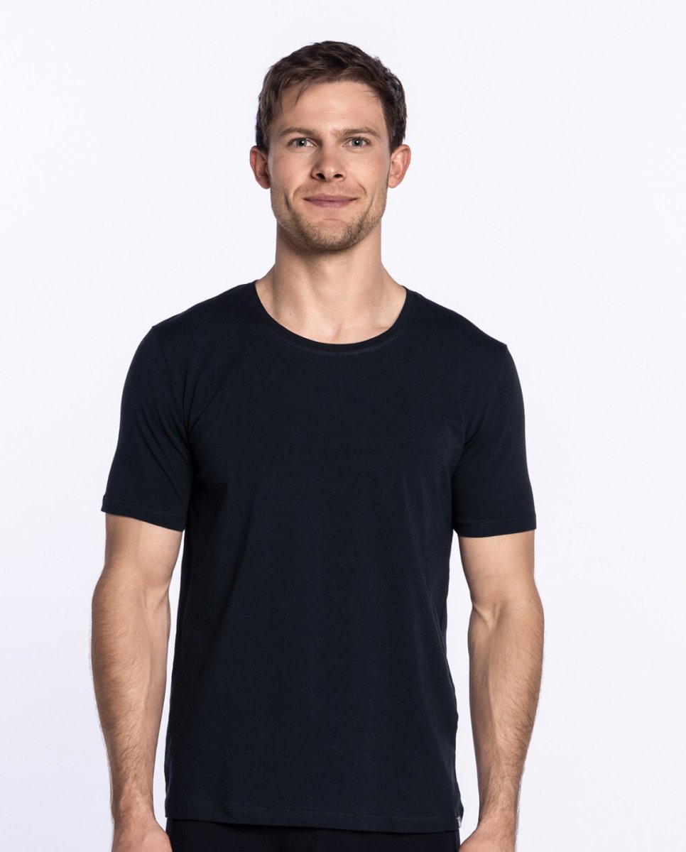 Camiseta Cuello Redondo de Algodón Orgánico, Ecologix, Punto Blanco. 33532-20 - Imagen 2