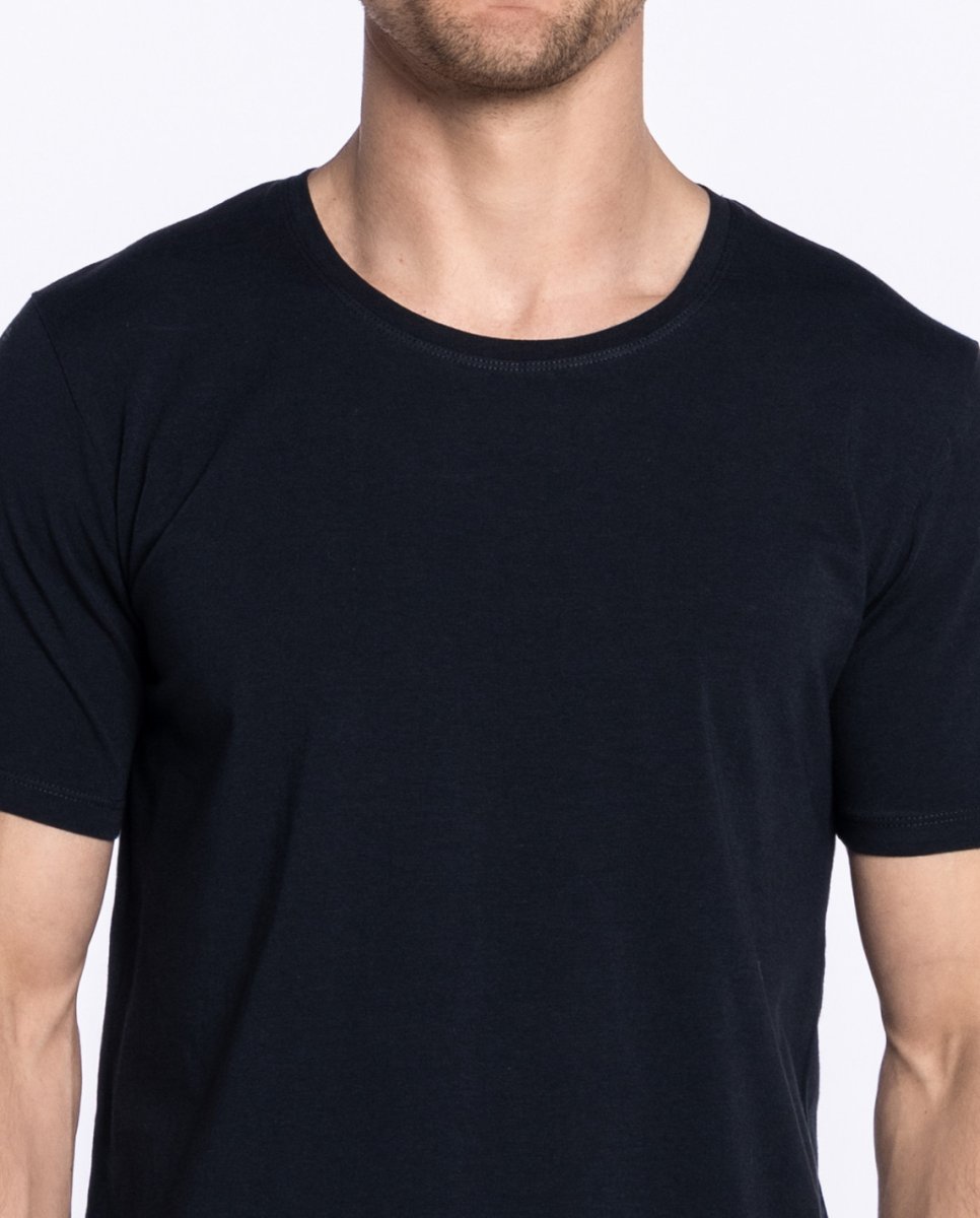 Camiseta Cuello Redondo de Algodón Orgánico, Ecologix, Punto Blanco. 33532-20 - Imagen 6