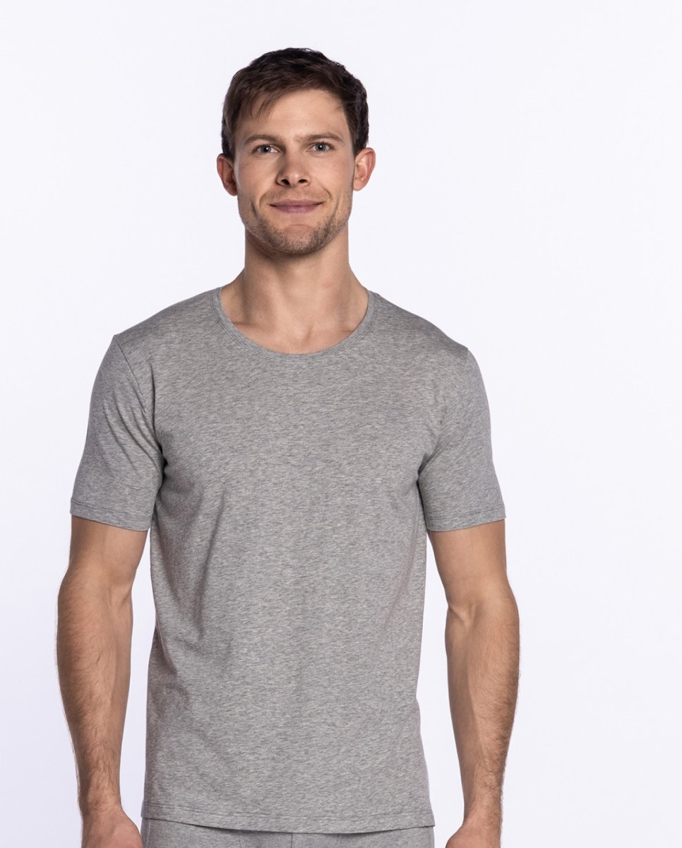 Camiseta Cuello Redondo de Algodón Orgánico, Ecologix, Punto Blanco. 33532-20 - Imagen 5