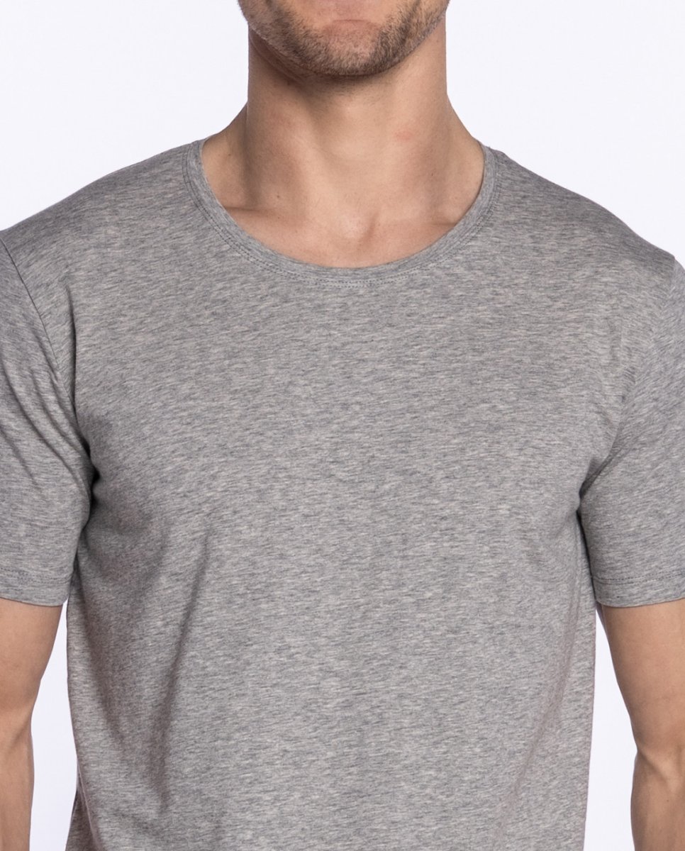Camiseta Cuello Redondo de Algodón Orgánico, Ecologix, Punto Blanco. 33532-20 - Imagen 3