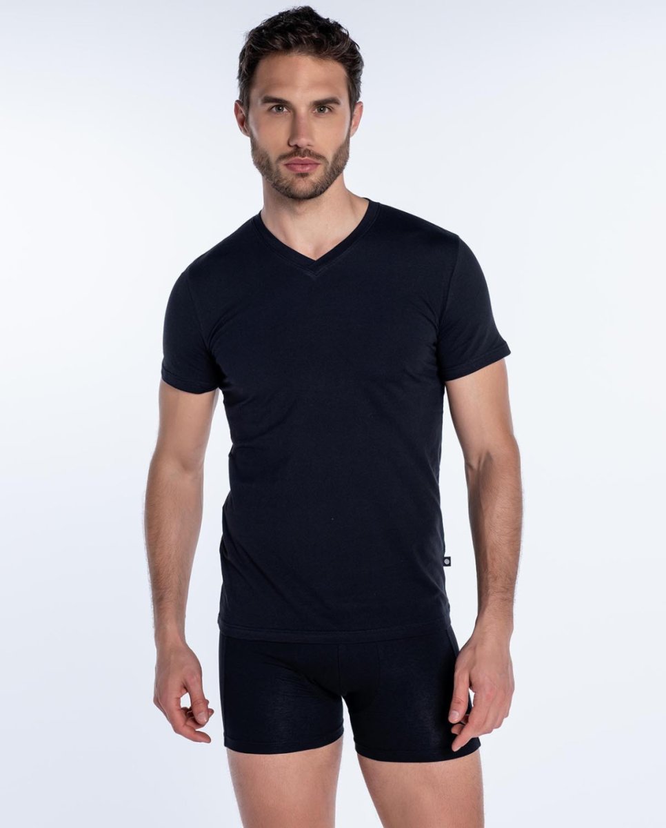 Camiseta Manga Corta, Basix, Punto Blanco. 53384-20 - Imagen 3