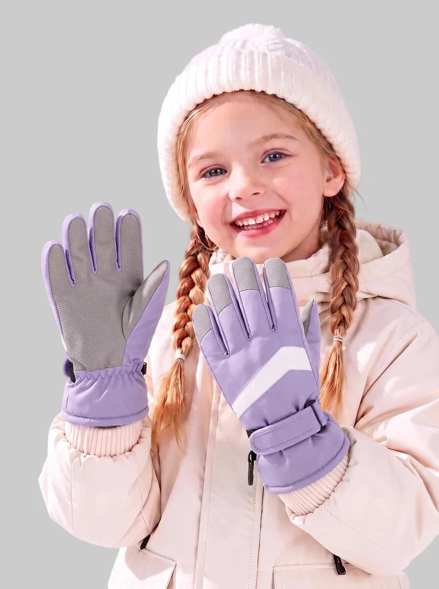 Children Thermal Insulated Ski Gloves - Imagen 5