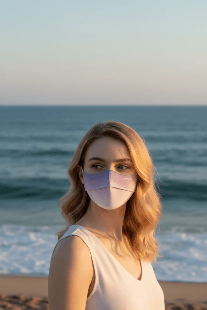 Blush Sun Protection Face Mask - Imagen 7