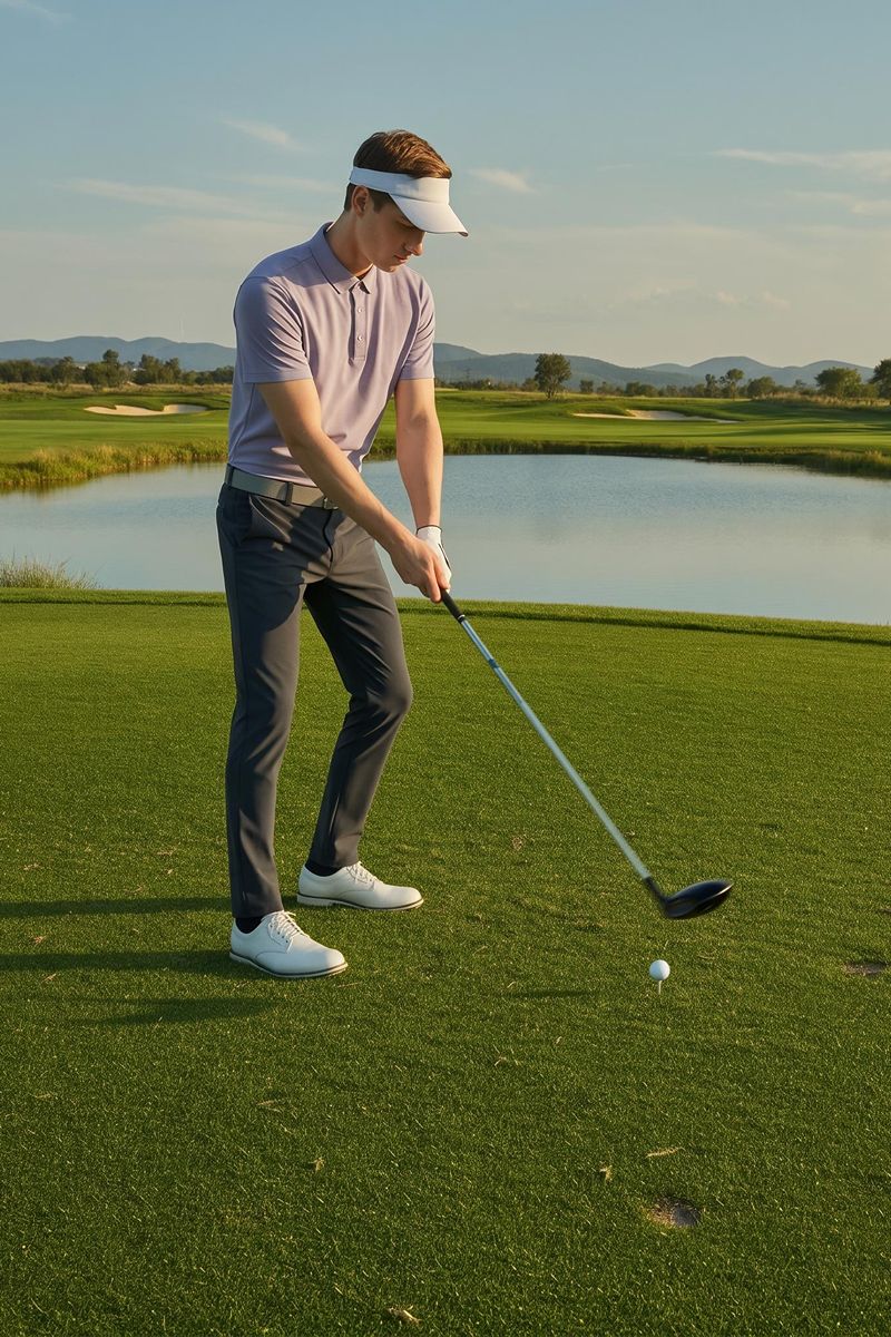 Men’s Performance Golf Polo Shirt - Imagen 3