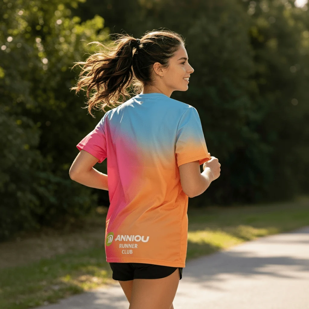 Women's Dry Fit Running T-shirt - Imagen 4