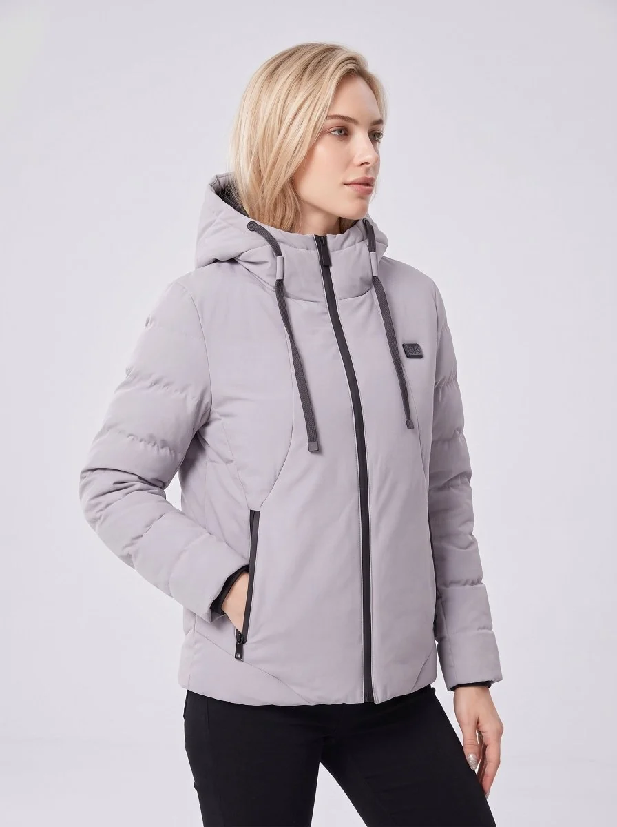 11 Area Heated Hooded Padded Jacket - Imagen 3