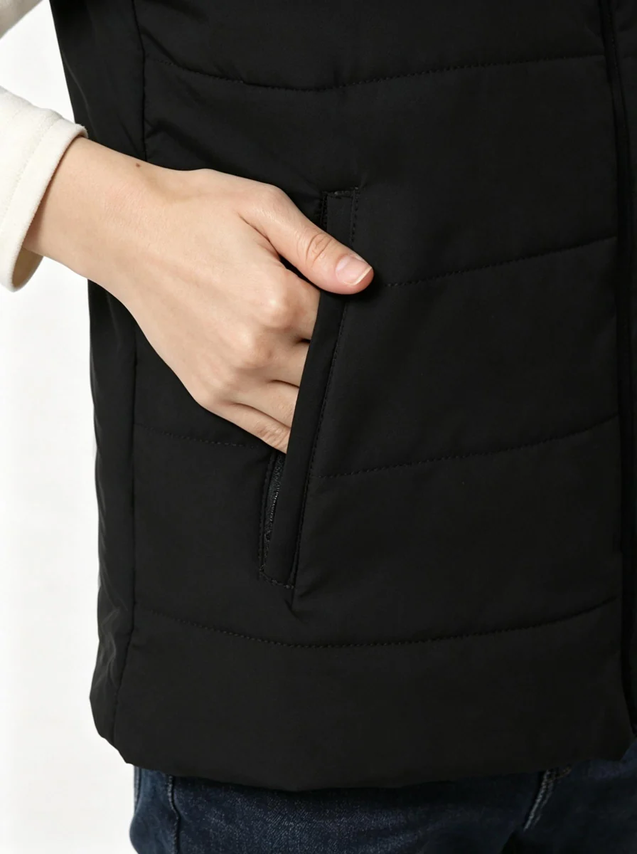 Women's Single Button Heated Gilet - Imagen 9