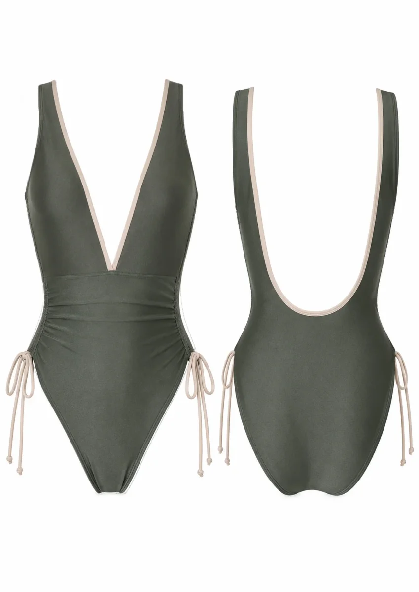 Bañador Vivienne musgo - Imagen 4