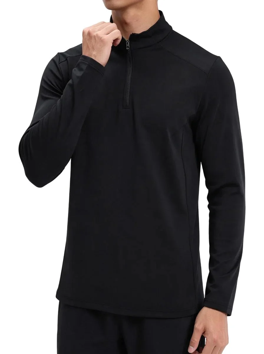 Quarter Zip Long Sleeve Sweatshirt - Imagen 6