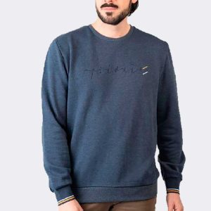 Sudadera hombre básica cuello redondo PRIVATA