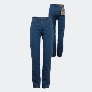 Pantalón tejano hombre básico con tejido elástico
