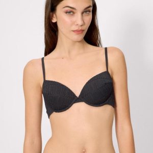 Top Bikini con Aro y Relleno Ysabel Mora 83216 – Textura Calada