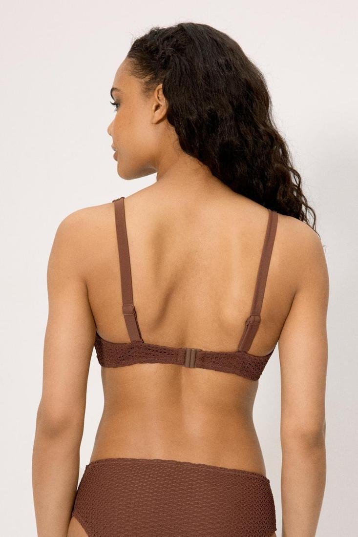 Top Bikini Reductor Ysabel Mora 83358 con Aro y Efecto Calado – Sin Relleno - Imagen 3