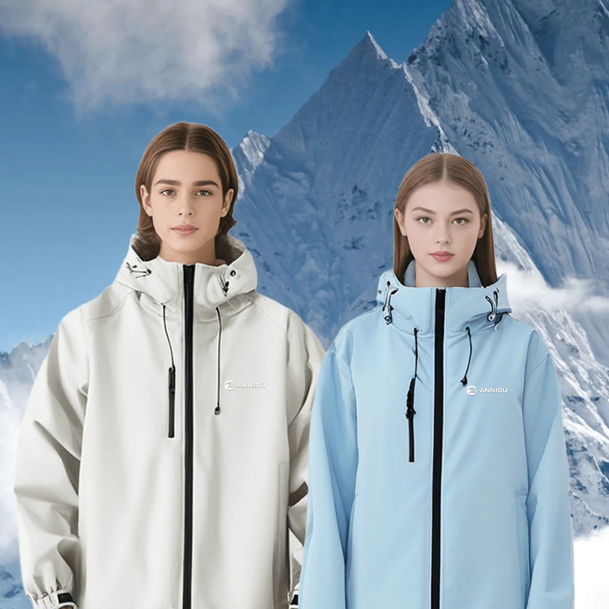 Breathable Hooded Shell Jacket - Imagen 9