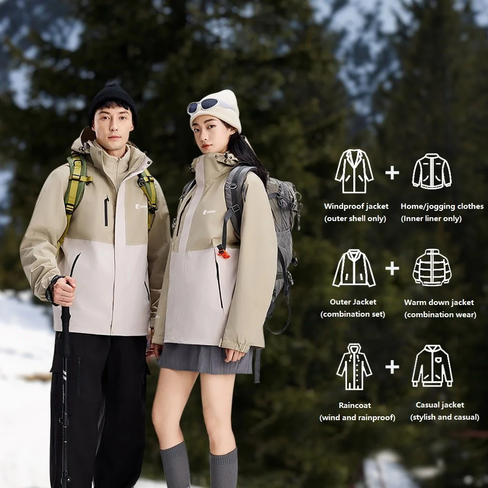 Waterproof 3 in 1 Jacket - Imagen 6