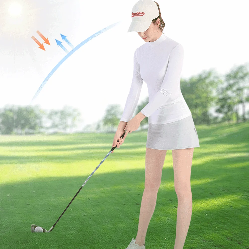 UPF 50+ Long Sleeve Golf Shirt - Imagen 7