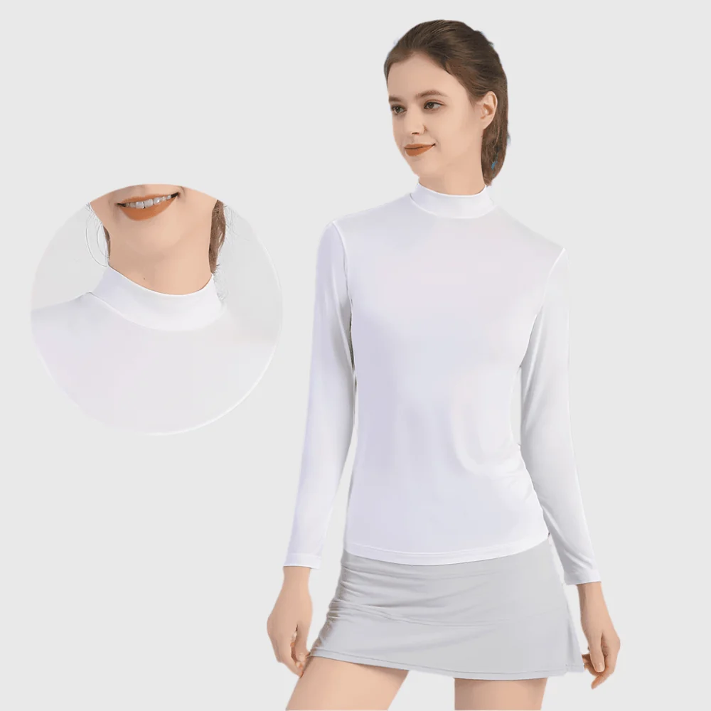 UPF 50+ Long Sleeve Golf Shirt - Imagen 5
