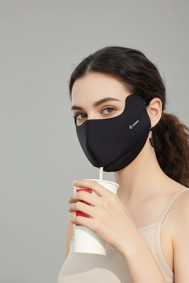 Raw Yarn Face Mask - Imagen 9