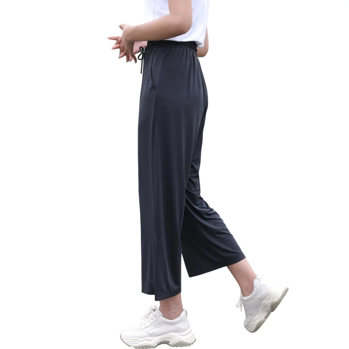 Wide Leg Cropped Trousers UPF 50+ - Imagen 6